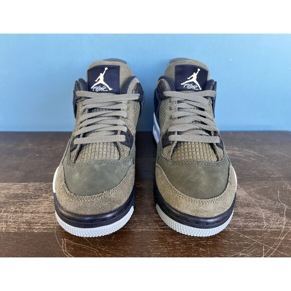 Nike Air Jordan 4 Retro SE Craft Medium Olive Size 6.5Y/Women’s Sz 8 FB9928-200 - Picture 6 of 11